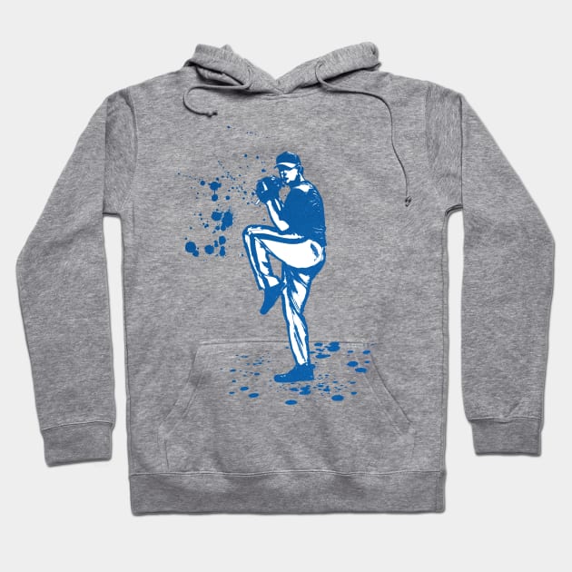 Baseball Pitcher in Windup position - a01 Hoodie by SPJE Illustration Photography